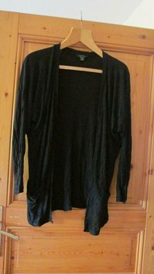 Gebraucht Schwarze LANGE Leichte JACKE GR. S(152/158) WIE NEU