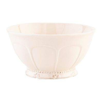 Clayre & Eef Suppenschale 400 ml Beige Keramik Rund (Gr. Ø 14x7 cm / 400 ml)