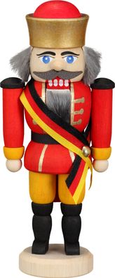 Nußknacker Deutscher HxBxT = 13x6x4cm NEU Weihnachten Seiffen Nutcracker Nüsse E