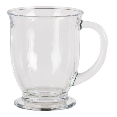 Clayre & Eef Tasse 400 ml Glas (Gr. 13x10x12 cm / 400 ml)