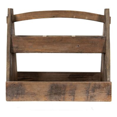 Clayre & Eef Aufbewahrungskiste 46x31x40 cm Braun Holz (Gr. 46x31x40 cm)