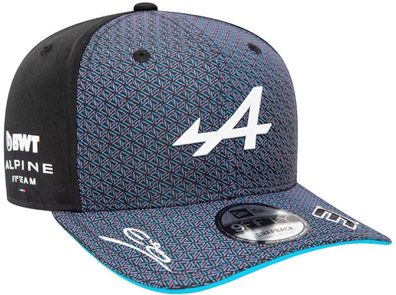 New Era Esteban Ocon 9Fifty M/ L Cap - Offizielle F1 Alpine Racing BWT Kappe