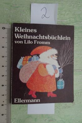 Lilo Fromm Ellermann 1982 Kleines Weihnachtsbüchlein altes mini Bilderbuch