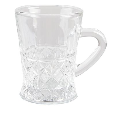 Clayre & Eef Tasse 95 ml Glas Rund (Gr. 6x8x8 cm / 95 ml)