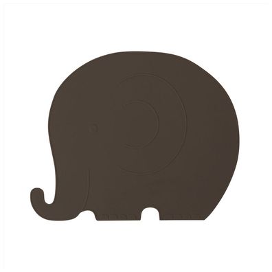 Platzset für Kinder, Elefant, Tischset, Platzdeckchen Elephant, Silikon, Placemat