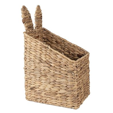 Clayre & Eef Aufbewahrungskorb 25x18x20/42 cm Braun Rattan (Gr. 25x18x20/42 cm)