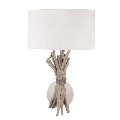 Clayre & Eef Wandleuchte 33x26x43 cm Beige Polyresin