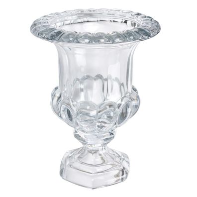 Clayre & Eef Vase Ø 20x26 cm Transparant Glas (Gr. Ø 20x26 cm)