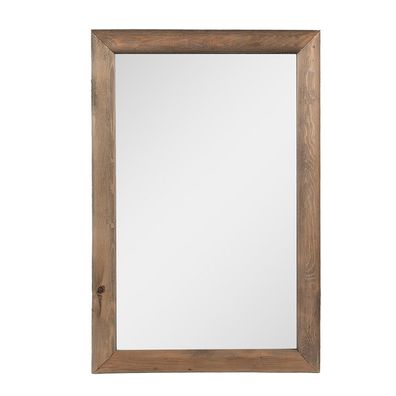 Clayre & Eef Spiegel 38x58 cm Braun Holz Glas Rechteck (Gr. 38x3x58 cm)