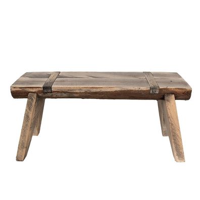 Clayre & Eef Pflanztisch 38x17x17 cm Braun Holz (Gr. 38x17x17 cm)