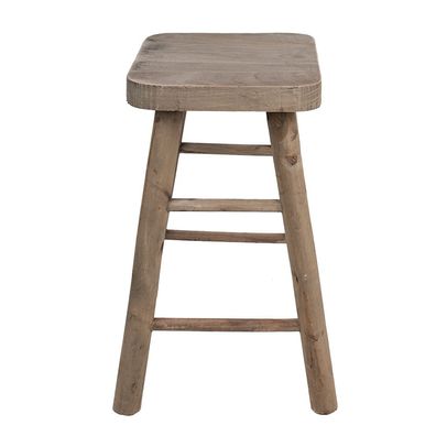 Clayre & Eef Pflanztisch 33x33x49 cm Braun Holz (Gr. 33x33x49 cm)