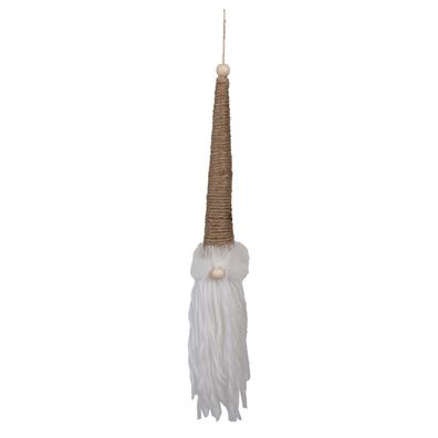 Clayre & Eef Deko-Anhänger Zwerg 48 cm Braun Synthetisch (Gr. 6x6x48 cm)