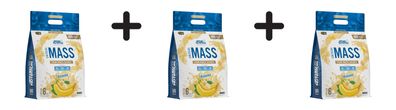 3 x Applied Nutrition Critical Mass Professional (6000g) Banana