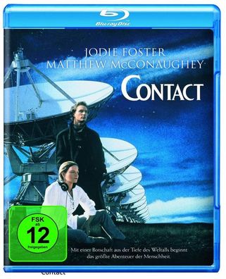 Contact Jodie Foster Matthew McConaughey James Woods DVD/ NEU/ OVP