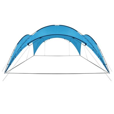 vidaXL Kuppelpavillon 450x450x265 cm Hellblau