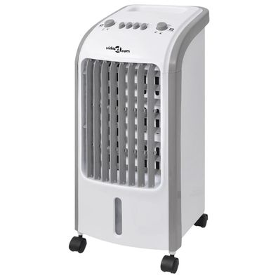 vidaXL Tragbarer Luftkühler 80 W 4 L 25x26x56 cm