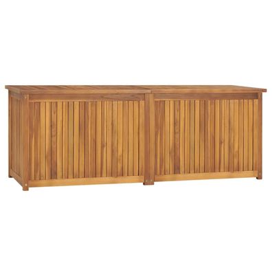 vidaXL Gartenbox 150x50x55 cm Massivholz Teak