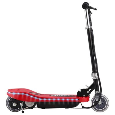 vidaXL E-Scooter mit LED 120 W Rot