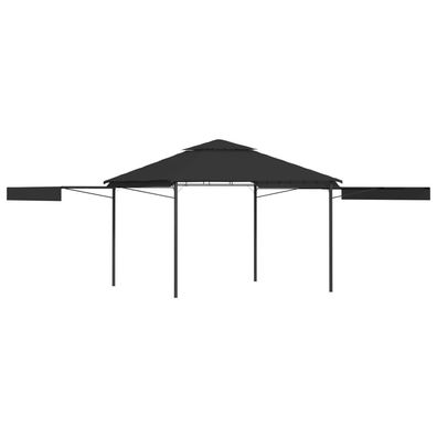 vidaXL Pavillon mit Doppelt Erweiterten Dächern 3x3x2,75 cm 180 g/m²