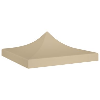 vidaXL Partyzelt-Dach 2x2 m Beige 270 g/m²