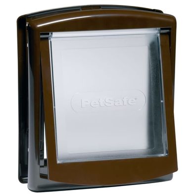 PetSafe Haustiertür 2-Wege 730 Klein 17,8x15,2 cm Braun