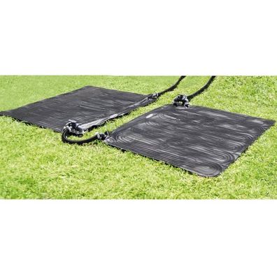 Intex Solarmatte für Pools 2 Stk. PVC 1,2x1,2 m Schwarz 28685