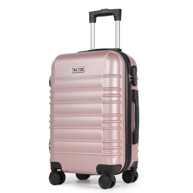 TAN. TOMI Koffer Zwillingsrollen Reisekoffer Koffer Trolleys Hartschale (M/ L/ XL)