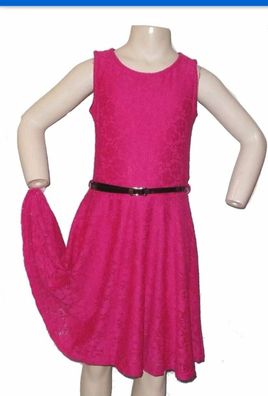 NEU Sommerkleid / GÜRTEL IN GR.116 IN PINK Neuware