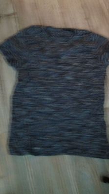 Gebraucht Gestreiftes Blautoene T-SHIRT IN GR.152 158