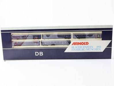 Arnold N 0174 Personenwagen-Set "Blauer Enzian" 1952 Hamburg-München DB