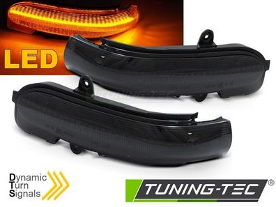 Mercedes W203, T203, CL203 Dynamik LED Spiegelblinker Schwarz, Blinker, Spiegel