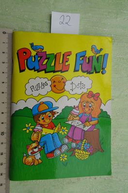 mini Puzzle fun Dots WF Graham Malbuch Ratespaß englische Ausgabe