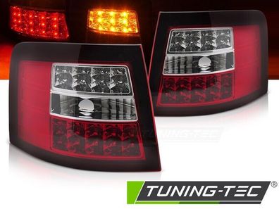 Audi A6 + S6 + RS6 4B AVANT LED Rückleuchten, Heckleuchten, Rot-Klar.97-2004