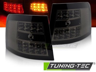 Audi A6 + S6 + RS6 4B AVANT LED Rückleuchten, Heckleuchten, Schwarz-Smoke 97-2004