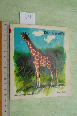 Diesterweg Mini Bücher Die Giraffe Hans Schorer Rien Poortvliet 1969