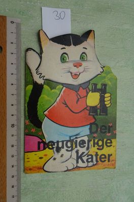 Der neugierige Kater Ayne Breitschopf Jussy 2/104 Konturenbilderbuchheft