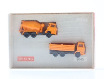 Wiking N 9045 Modellauto Baufahrzeuge orange 1:160
