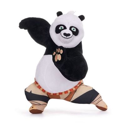 Kung Fu Panda 4 Po kämpfend Plüsch 24 - 27 cm