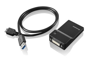 Lenovo USB 3.0 - DVI/ VGA, 2048 x 1152 Pixel