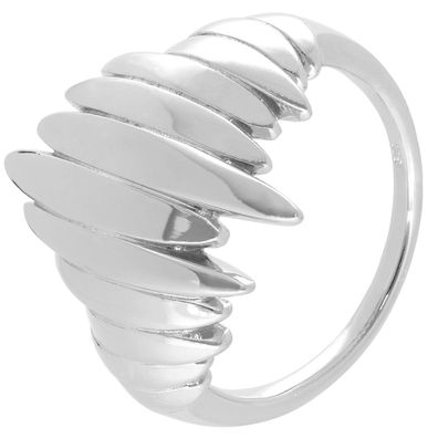 trendor Schmuck Damen-Ring Silber 925 Design-Ring 68368