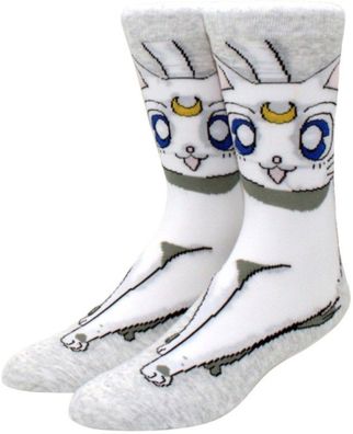 Artemis Socken - Sailor Moon Anime Cartoon-Socken in 3/4-Länge Motivsocken