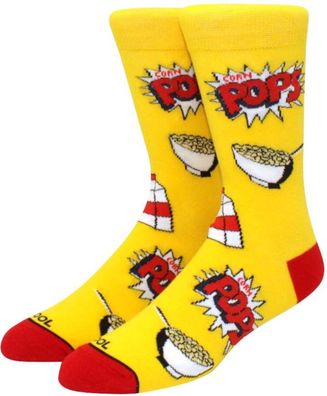 Corn Pops! Socken - Kellogg´s Cartoon-Socken in 3/4-Länge - Lustige Socken