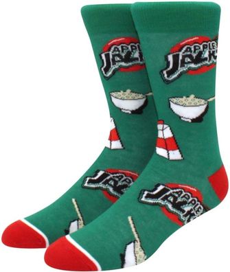 Apple Jacks Socken - Kellogg´s Cartoon-Socken in 3/4-Länge - Lustige Socken