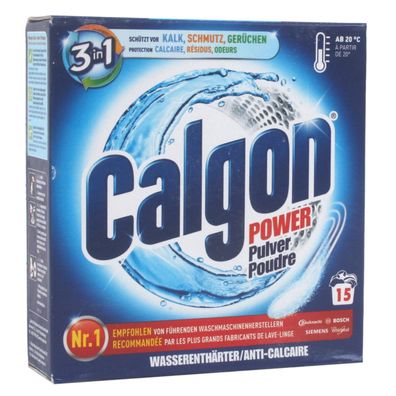 Calgon 2in1 Pulver 500g Pack WasserEnthärter Waschmaschine Kalk Schmutz 0,5kg