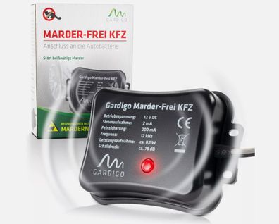 Marten-Free Car Defense - Ultraschall-Marderabwehr für Auto und Garage