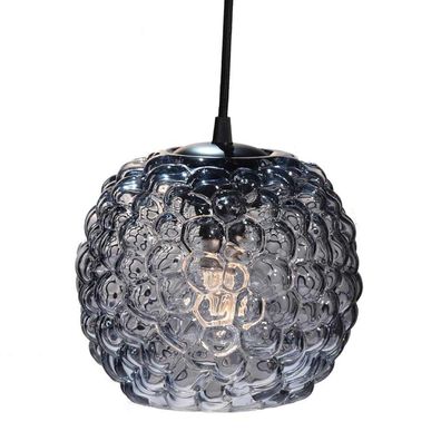 Pendelleuchte Grape Ø20cm aus Glas Grau