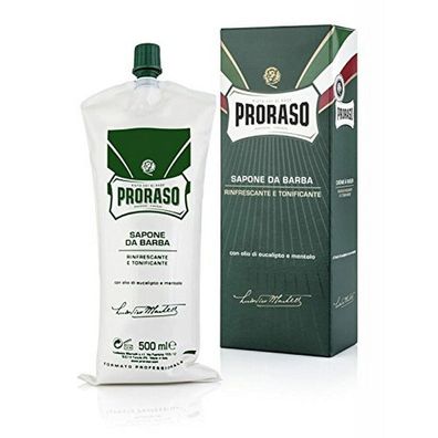 Proraso Profesional Crema De Afeitado Eucalipto-Mentol 500ml