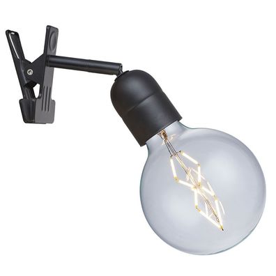 Clip-on Lampe Elegance Ø4 Schwarz