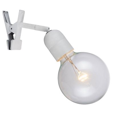 Clip-on Lampe Elegance Ø4 Weiß