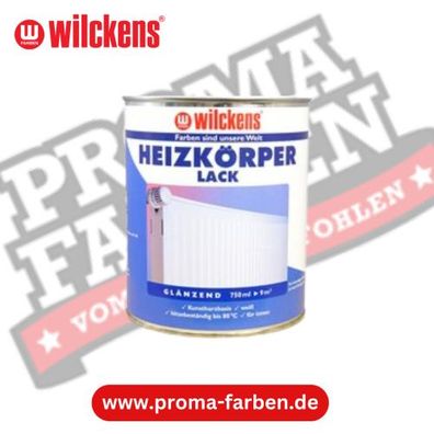 Wilckens Heizkörperlack weiß 750ml